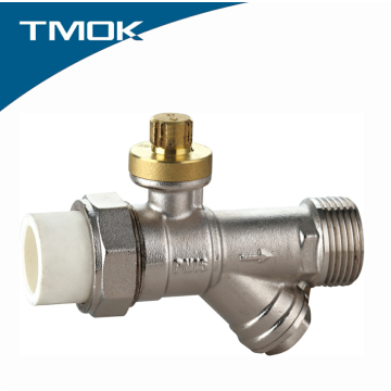 Lockable Brass PPR Ball Valve 1 inch with Filter and Competitive Advantage in TMOK valvula